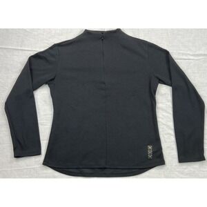 Vintage Nike Dri-Fit  Small Black Women 1/4 Zip Athletic Pullover Made In USA